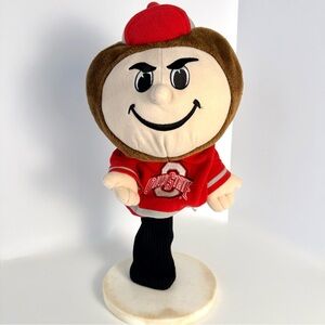 Vintage Datrek The Ohio State University Brutus Buckeye Golf Head Cover Plush
